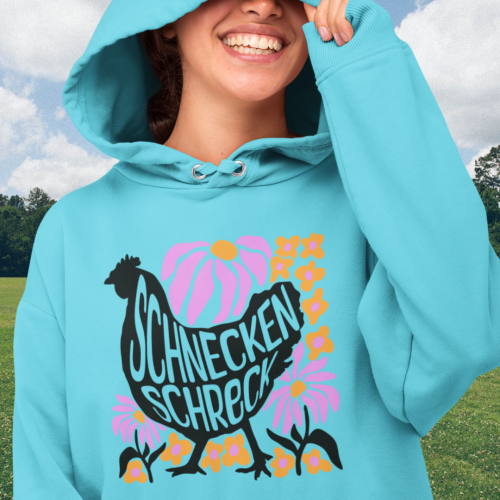 Huhn Schnecken-Schreck - Plotterdatei