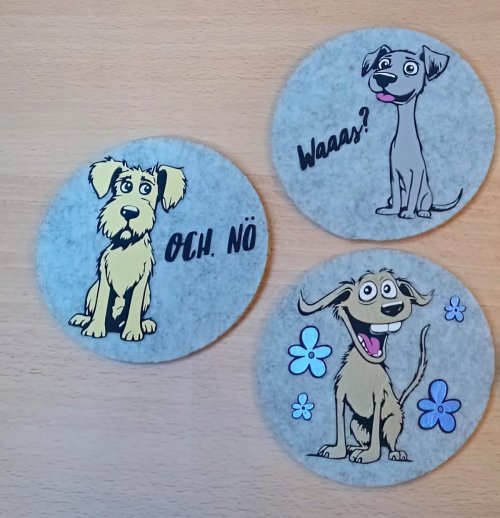 Crazy Dogs I - Plotterdatei Bundle