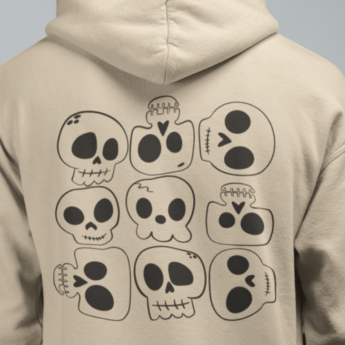 Skulls all over the Place - Plotterdatei