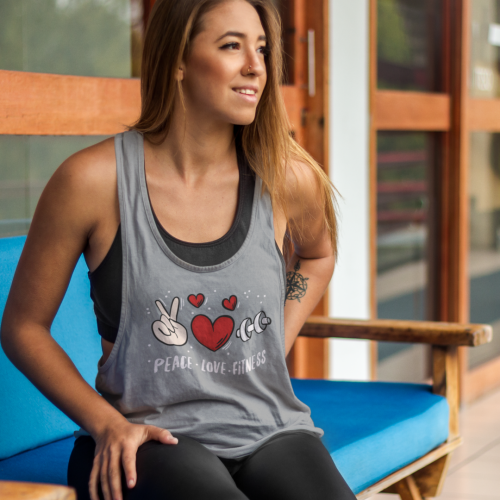 Peace Love Fitness - Plotterdatei