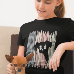 Hund im Versteck - Plotterdatei