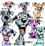 Crazy Dogs II - Plotterdatei Bundle 