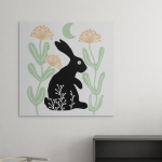 Hase im Mondschein - Plotterdatei