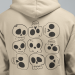 Skulls all over the Place - Plotterdatei