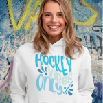 Hockey Vibes Only - Plotterdatei