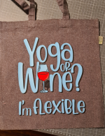 Yoga or Wine? I'm flexible - Plotterdatei