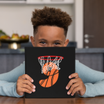 8. +9. Geburtstag Basketball - Plotterdatei